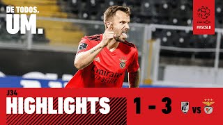 RESUMO / HIGHLIGHTS: Vitória SC 1-3 SL Benfica
