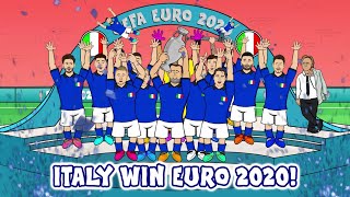 🏆Italy Win Euro 2020!🏆 (Italy vs England Final Penalty Shootout Penalties 3-2 1-1 Highlights)