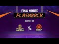 Final Minute Flashback | Tamil Thalaivas vs Puneri Paltan | vivo Pro Kabaddi