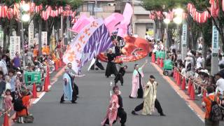 旗士團☆舞散旗人　in　草加駅前よさこい・サンバフェスティバル　2014