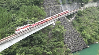 【大井川鐵道】井川線 アプトいちしろ～長島ダム ※大井川、アプト式区間、90パーミル