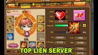 GUNNY MOBI   SHOW ACC TOP LIÊN CHỈ SỐ KHỦNG