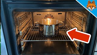 You have NEVER cleaned your Baking Oven so EASILY 💥 (Secret Trick) 🤯