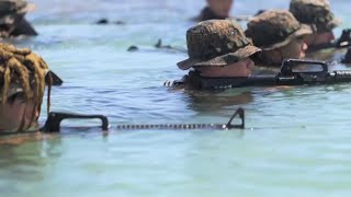 Bravo Marines Conduct Amphibious Assault and MOUT