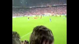 Drogba Penalty Live from Munich