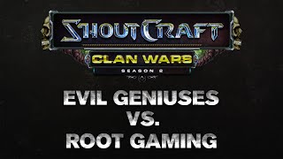 SHOUTCraft Clan Wars S2 - EG vs ROOT Gaming