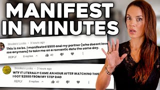 3 SUPER FAST Manifesting Techniques! | Law of Attraction