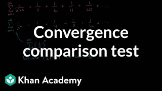 Worked example: direct comparison test | Series | AP Calculus BC | Khan Academy