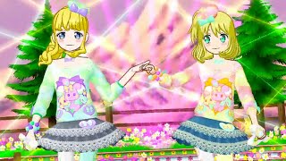 プリパラ ずっトモ！アイドルペアモード「コノウタトマレイヒ -Fuwari with Hibiki ver.-」［めいみ＆みゆみゆ／マーブルスワン］2021-01-07 18:29