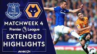 Everton v. Wolves | PREMIER LEAGUE HIGHLIGHTS | 9/1/19 | NBC Sports