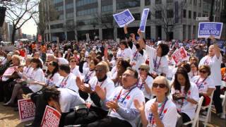 AACR Scientist-Survivors at Rally for Medical Research