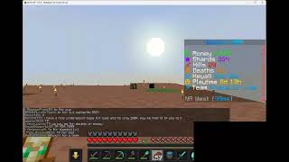 playing donut smp building my base and rating your  bases you get money btw