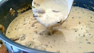 The Creamy Garlic Mushroom Sauce I Use On Everything | Simply Mamá Cooks