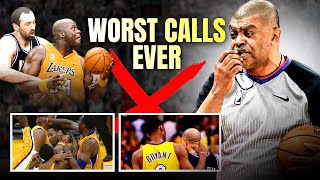 The 10 Worst NBA Calls in History