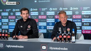 38. Spieltag | SGD - VFB | Pressekonferenz vor dem Spiel