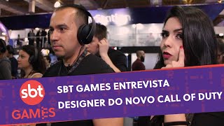 SBT Games entrevista designer do novo Call of Duty | BGS 2019 (10/10/19)