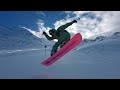 snowboarding in kaunertal the glacier snowboard park