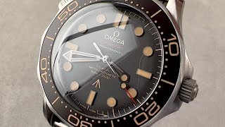 Omega Seamaster Diver 300M 007 Edition "No Time to Die" 210.90.42.20.01.001 Omega Watch Review