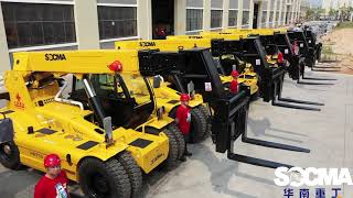 SOCMA Telescopic handler delivery ceremony