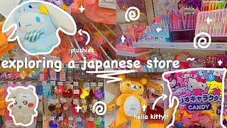 ✨Shopping at a JAPANESE THEMED Store for HELLO KITTY🍓 | Stationery, Chiikawa, Snacks, and more!!!