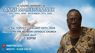 Funeral Service of Anne Marie St.Mark