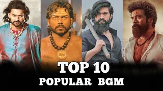 Top 10 Most Popular BGM ringtone in Indian Cinema 🔥 mass BGM ringtone #trending #shorts #bgm