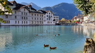 Interlaken Switzerland (Amazing Place) II ইন্টারলাকেন সুইজারল্যান্ড II Town between two Lakes