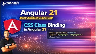 CSS Class binding in Angular 21 | Data Binding in Angular 21 Tutorials in Hindi