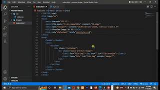 Previewing Image Before File Upload On Websites - HTML, CSS & JavaScript Tutorial