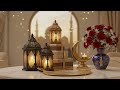 Peaceful Ramadan Instrumental Background Music 2026 🌙 Tranquil Night & Warm Serene Ramadan Vibes