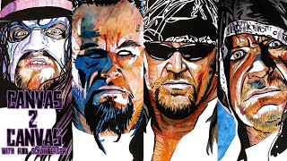 The many faces of The Undertaker – Select Series: Canvas 2 Canvas