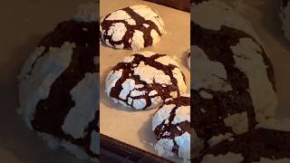 Chocolate Crinkle Cookies!