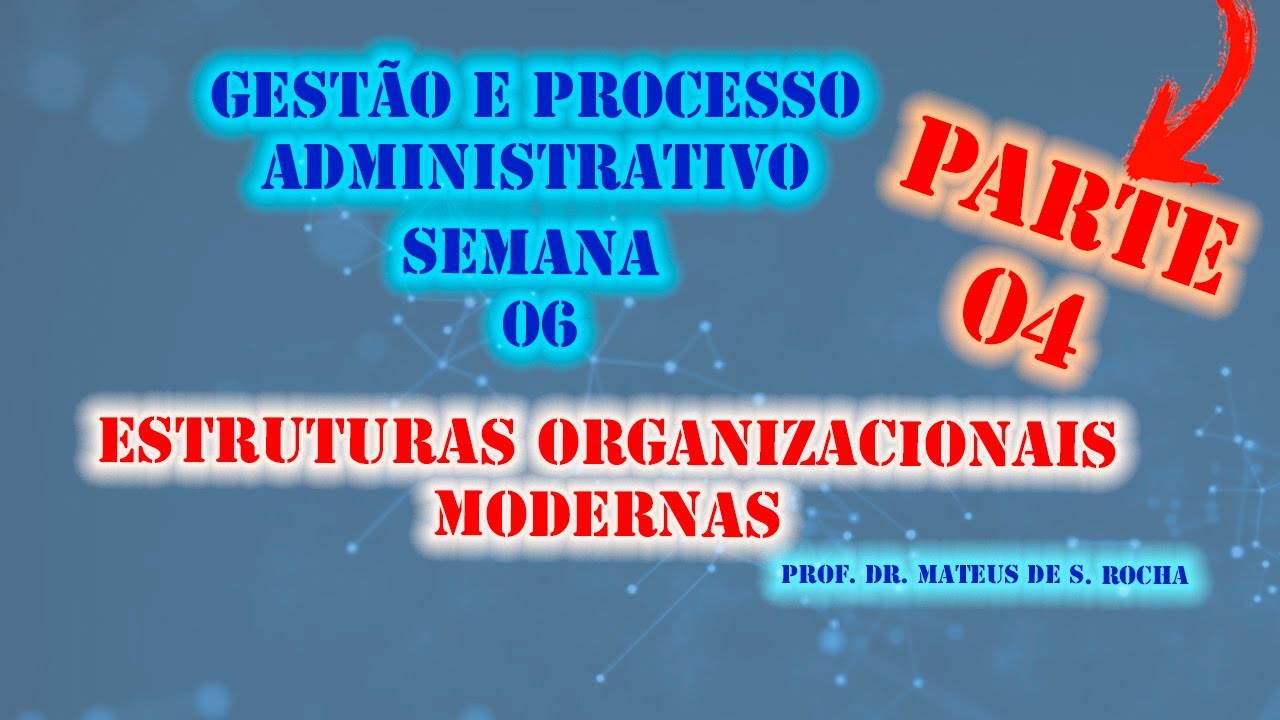 Gestão E Processo Administrativo - Aula 06 - Parte 04 - Estruturas ...