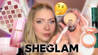 Full Face of SHEGLAM! Testing TikTok VIRAL SHEIN Makeup | Kayla Marie