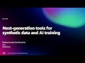 Amazon re:MARS 2022 - Next-generation tools for synthetic data and AI training (MLR320)