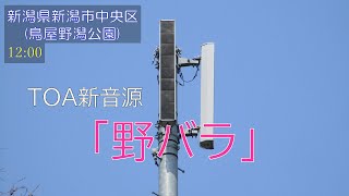 公園有線チャイム 鳥屋野潟公園(新潟県新潟市中央区) 12:00「野バラ」