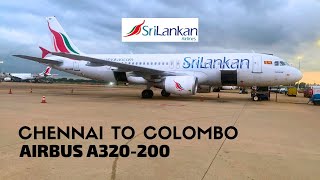 Sri Lankan Airlines | Chennai to Colombo | Airbus A320-200 (4R-MRE)