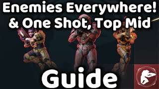 Halo Infinite - Enemies Everywhere! \u0026 One Shot, Top Mid - Guide