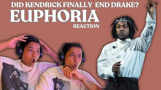 Is KENDRICK LAMAR'S - 'EUPHORIA' better than DRAKE'S 'PUSH UPS?' *Reaction*
