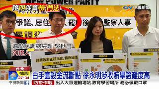 不滿被押 蘇震清.廖國棟.陳超明提抗告拚交保│中視新聞 20200807