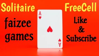 Solitaire FreeCell ] Very interesting style of cards game from solitaire family