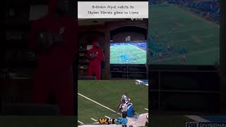 #49ers BRANDON AIYUK RECATS TO JAYDEN DANIELS BIG PLAY VS LIONS #shorts