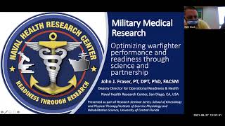 Military Medical Research: Optimizing Warfighter Performance \u0026 Readiness Through Science