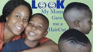 LOOK: My mom gave me a Haircut