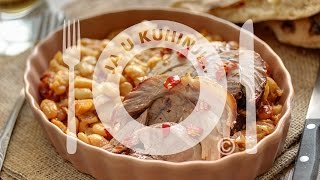 Prebranac sa kolenicom / How to make baked beans with pork knuckle