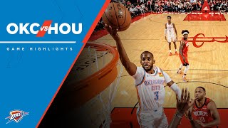 Highlights | Thunder at Rockets