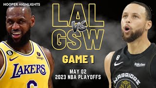 Los Angeles Lakers vs Golden State Warriors Full Game 1 Highlights | May 2 | 2023 NBA Playoffs