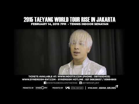 14 Feb 2015 – TAEYANG World Tour ‘Rise in Jakarta’
