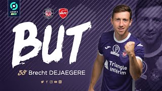 #TFCVAFC Le but sur coup-franc de Brecht Dejaegere contre Valenciennes