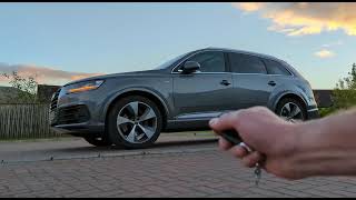 Audi Q7 4M key start